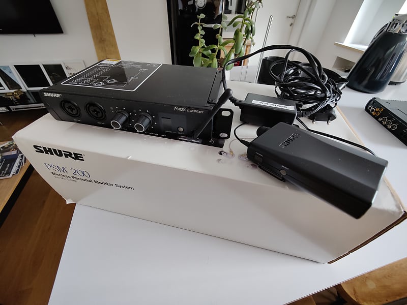 Shure PSM 200 inear wireless personal monitoring system Reverb