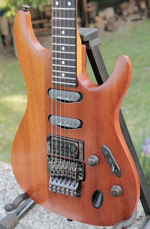 Ibanez S 540 1990 Mahogany Natural Refinish Made in Japan Seymour Duncan