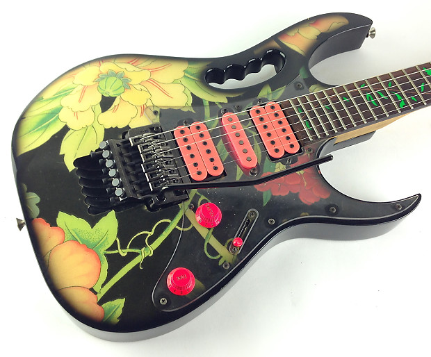 Ibanez JEM77 Floral Pattern 1989 Floral | Reverb