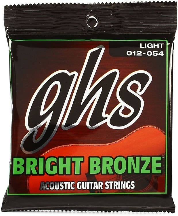 GHS BB30L Bright Bronze 80/20 Bronze Acoustic Guitar Strings - .012-.054 Light image 1