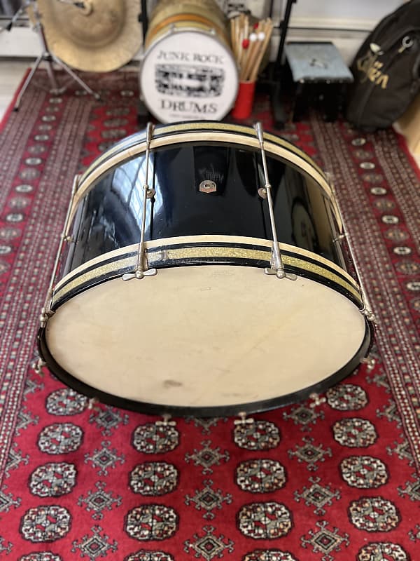 Vintage 1941 Leedy Spartan 12x26 Single Tension Bass Drum in Reverb