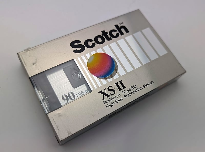 Scotch XSII-S High Bias Type II 90 Minute Blank Audio Cassette