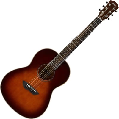 Yamaha - CSF3M - Compact Folk Acoustic-Electric Guitar - Tobacco Brown Sunburst - w/ Bag image 3
