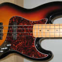 Fender Standard Jazz Bass MIM w/SKB lite case, vintage noiseless pickups, 3-band active EQ