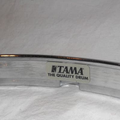 Tama Chrome Plated 14" 6-hole STARCAST DieCast Hoop EXCELLENT! image 2
