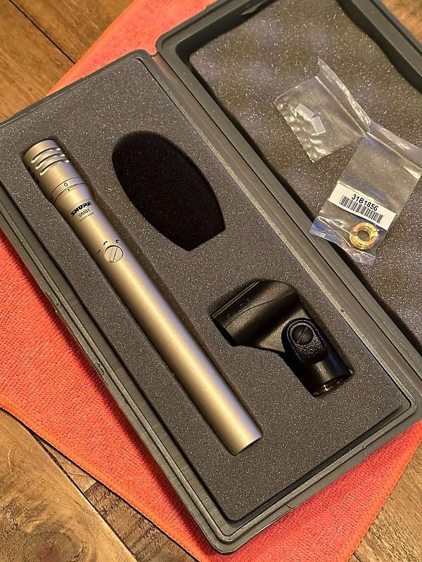 Shure SM81 Small Diaphragm Cardioid Condenser Microphone 1984 Reverb