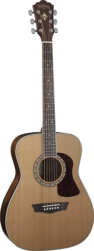 Washburn HF11S Heritage Series Folk Acoustic Guitar - Natural Gloss image 1