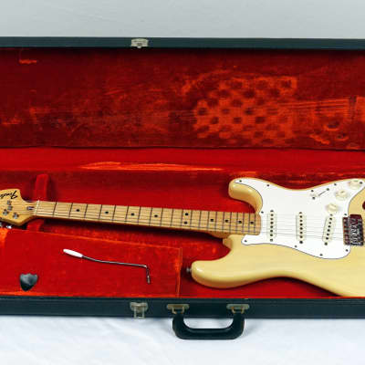 1974 Fender Stratocaster Blonde with Original Hardshell Case Vintage American USA image 16