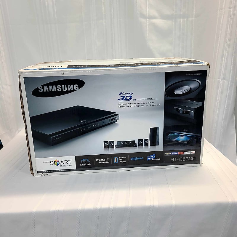 Samsung HT-D5300 Blu Ray DVD Player 2024 Home Theater Surround Sound 5.1 Ch TESTED