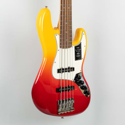 Immagine (Demo) Fender Player Plus Jazz Bass V in Tequila Sunrise (MX21240999) - 4