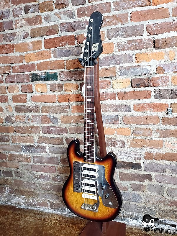 Kent / Guyatone Videocaster MIJ Electric Guitar (1960s, Sunburst)