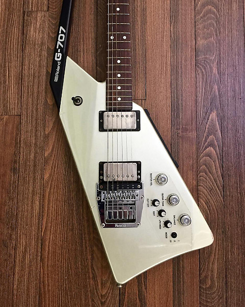 1984 Roland G-707 Guitar & GR-700 Stomp Box | Reverb