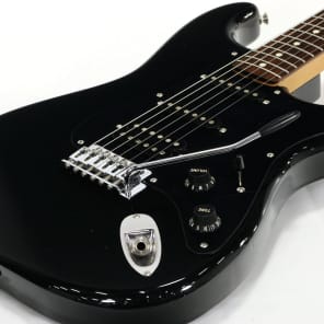 Fender Japan Stratocaster ST-456 Black | Reverb
