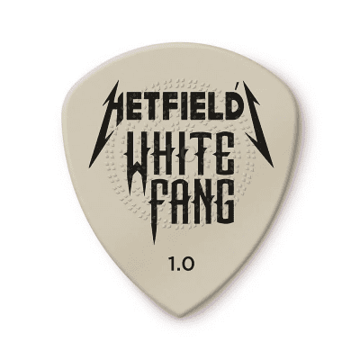 Dunlop PH122R10 James Hetfield White Fang Custom Flow 1mm Guitar Picks (24-Pack)