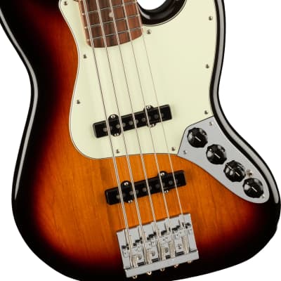 Fender Player Plus Jazz Bass V, Pau Ferro Fingerboard, 3-Tone Sunburst image 3