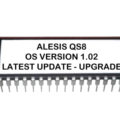 Alesis QS8 firmware OS Update Upgrade V 1.02 eprom with latest OS rom