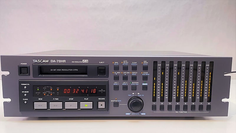 TASCAM Tascam DA-78HR 24 Bit Digital Recorder DTRS