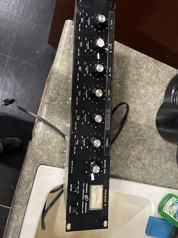 Grommes Precision G222 preamplier 1980,s Black Reverb