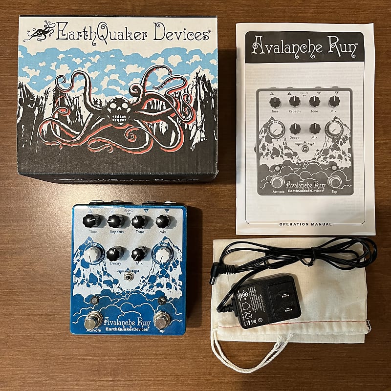 EarthQuaker Devices Avalanche Run Stereo Reverb & Delay with Tap Tempo V2