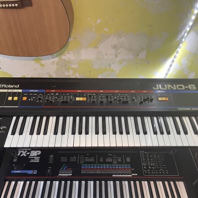 1983 Roland Juno-6 61-Key Polyphonic Synthesizer