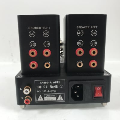 APPJ PA0901A 6N4+6P14 Mini tube Amplifier Black | Reverb