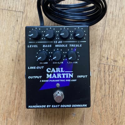 Carl Martin Parametric Preamp - Pedal on ModularGrid