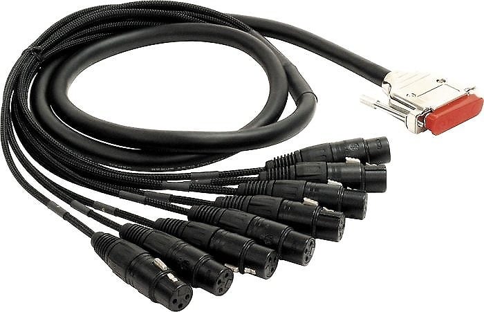 Mogami Gold DB25-XLRF-05 Analog Recorder Cable, 8 Channel, DB25 to XLR-Female, 5 ft. image 1