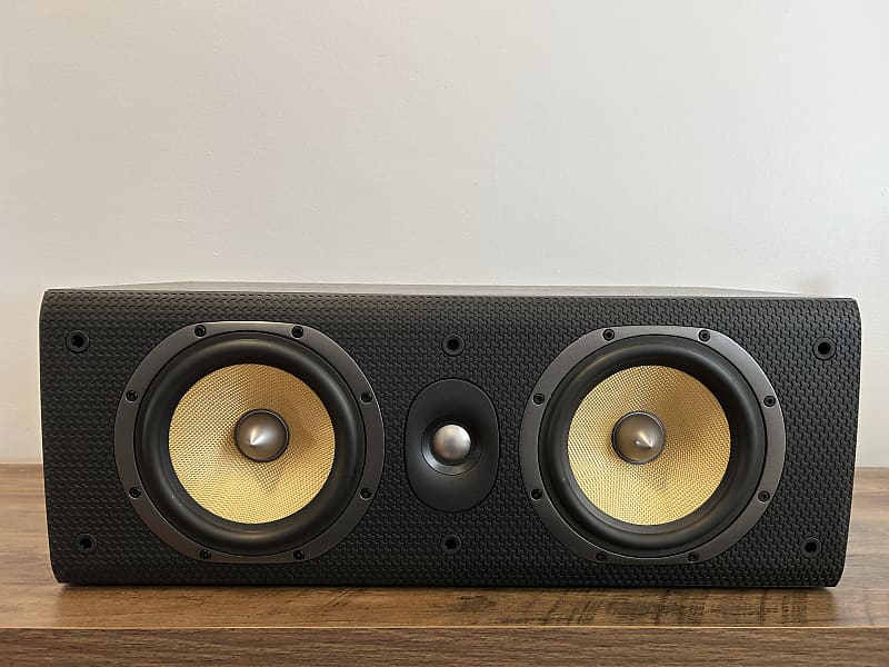 B&amp;W Bowers &amp; Wilkins LCR600 S3 Center Channel Home Theater Surround Speaker - Black  			