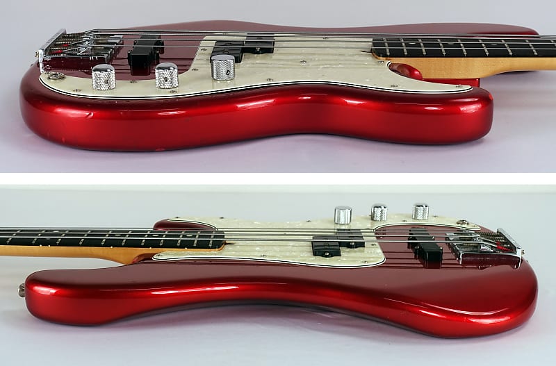 1984-1987 Fender Precision PJ Bass Candy Apple Red Made In