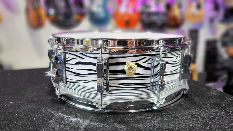 Ludwig Classic Maple Custom White Strata 5 X 14 Snare Drum NEW / Authorized Dealer / Free Ship! 146 image 1