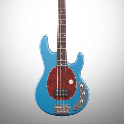 Sterling by Music Man StingRay Ray24 Electric Bass, Toluca Lake Blue image 2