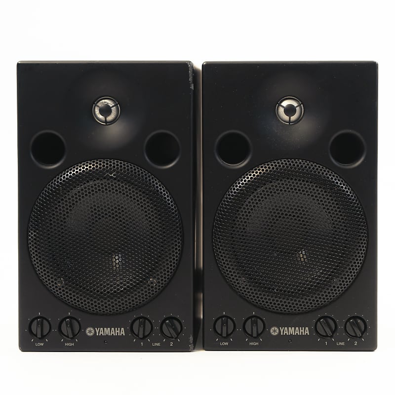 Yamaha MSP3 Powered Reference Monitor Speakers for Home Studios - Pair |  Reverb