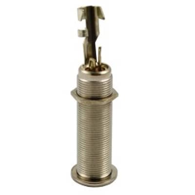 Allparts EP-0152 Switchcraft® 152B Stereo Long Threaded Jack, Nickel for sale