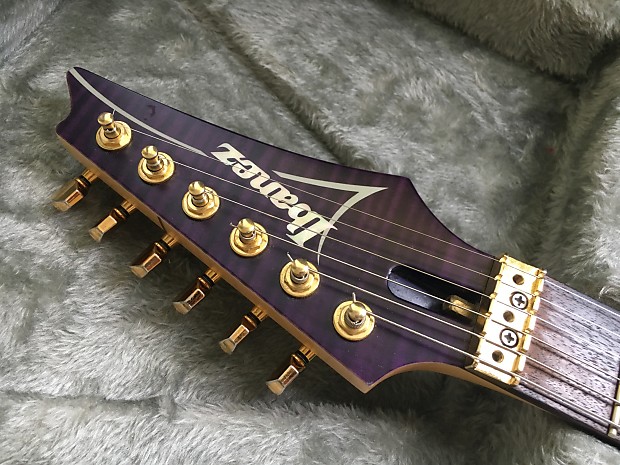 激安店舗 Ibanez EGEN 18 Herman Li Signature Electric Guitar Trans 焼酎