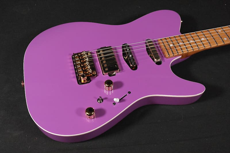Ibanez Lari Basilio Signature LB1 Electric Guitar - Violet image 1