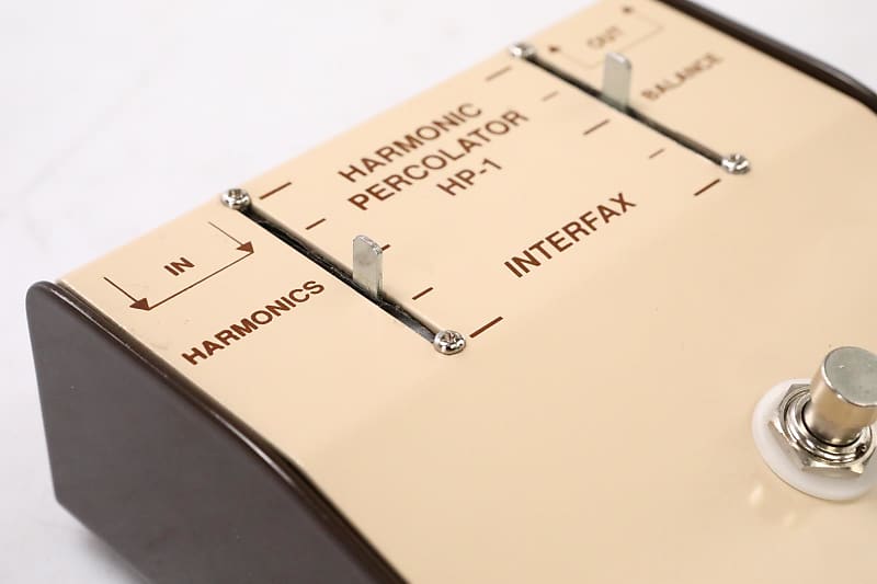 ギター INTERFAX HARMONIC PERCOLATOR HP-1 The Original Ed Giese Harmonic Percolator HP-1 Software Model