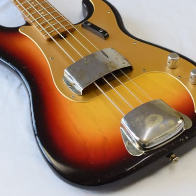 Shabat Panther Bass 3-Tone Sunburst RFM image 11