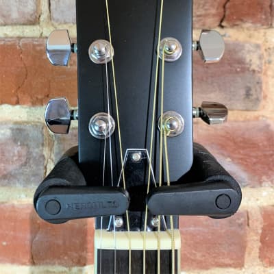 Ozark Resonator Guitar Left Handed Black (Inc Hard Case) image 5