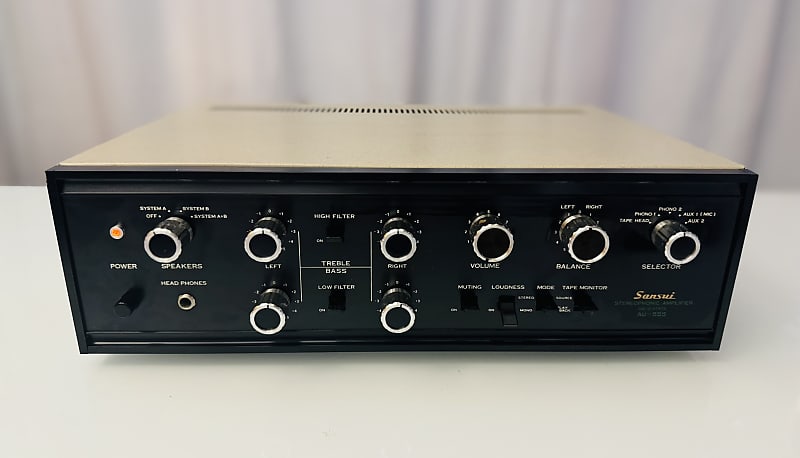 RARE Vintage Sansui 🔥 AU-555 Solid State Stereo Control