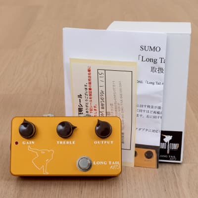 Sumo Stomp Long Tail #873 Professional Overdrive Klone Gold w/ Box