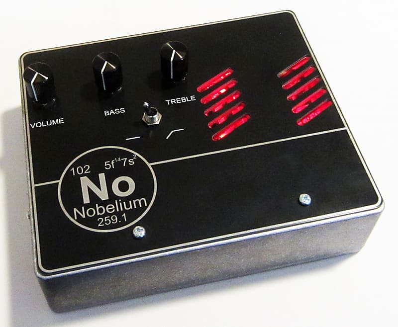Nobelium Bass Preamp (Nobel Preamp clone) 2023 Black/Silver Reverb