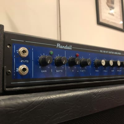 Randall RG100HT Guitar Amplifier Solid State Rack - FS5 Pedal - Owner's Manual image 2