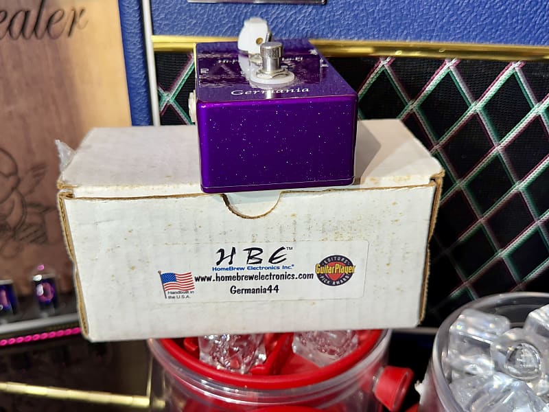 ギター HBE (brew Electronics) Germania 44 Treble Booster +Germania
