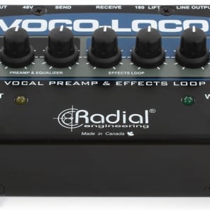 Radial Voco-Loco Microphone Effects Loop & Switcher for Guitar Effects image 3