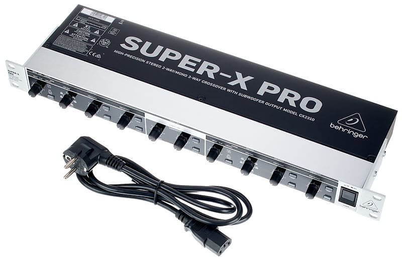 Buy Behringer Super-X Pro CX2310 V2 Multi-channel Crossover with Subwoofer Output