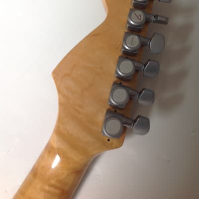 Fender Partscaster Stratocaster Hardtail Jimi Hendrix Tribute Quilted Maple Sunburst image 7