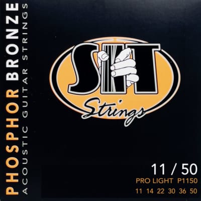 S.I.T.  Strings P1150 Phosphor Bronze Acoustic Pro Light 11-50 for sale