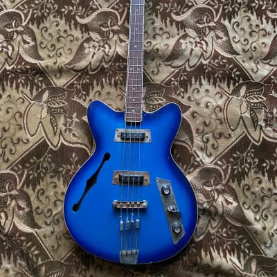 Jolana Rubin Blue 1970s Bass Vintage for sale