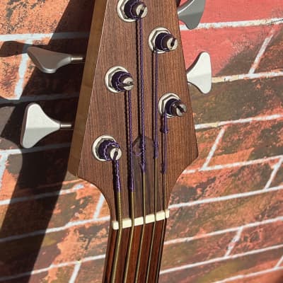 Rick Turner Renaissance RB5-F Fretless 5-String Bass 2002 - Rick's design & its Upright Tone & Playability make it best in the biz ! image 6