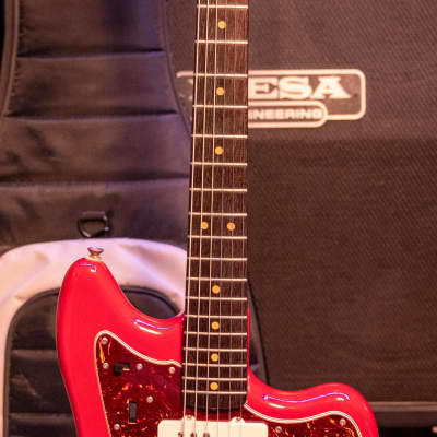 Vintage Pre-CBS Fender Jazzmaster 1964 - Candy Apple Red State-of-the-Art Upgraded Hardware image 10